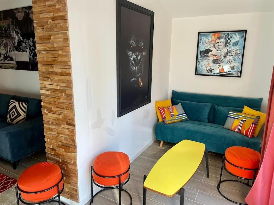 Superbe Appartement Pres De La Plage Et Du Centre Ville 쎙뜨호뻬 외부 사진